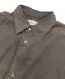 中古・古着 Graphpaper (グラフペーパー) Broad Regular Collar Shirt グレー サイズ:1：13000円