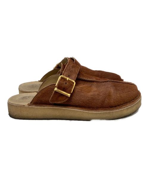 CLARKS ORIGINALS（クラークス オリジナルズ）CLARKS ORIGINALS (クラークス オリジナルズ) TREK MULE ブラウン サイズ:26.5cmの古着・服飾アイテム