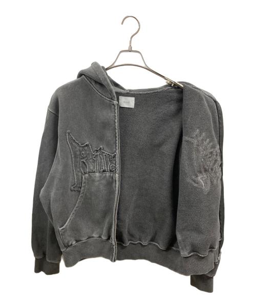 BLEES U（ブレスユー）BLEES U (ブレスユー) Pigment Zip Hoodie グレー サイズ:Sの古着・服飾アイテム