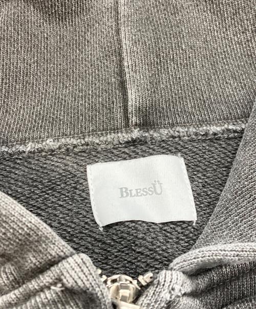 BLEES U（ブレスユー）BLEES U (ブレスユー) Pigment Zip Hoodie グレー サイズ:Sの古着・服飾アイテム
