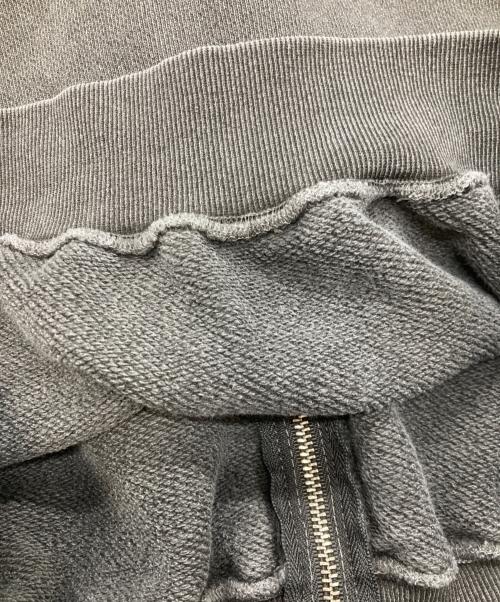 BLEES U（ブレスユー）BLEES U (ブレスユー) Pigment Zip Hoodie グレー サイズ:Sの古着・服飾アイテム