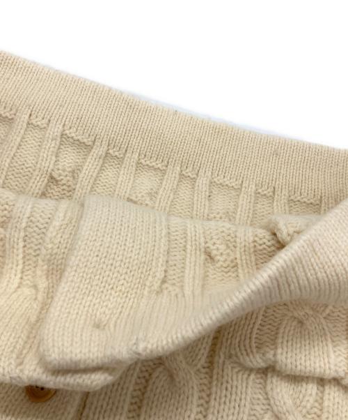 POLO SPORT（ポロスポーツ）POLO SPORT (ポロスポーツ) ショールカラーニットカーディガン アイボリー サイズ:Lの古着・服飾アイテム