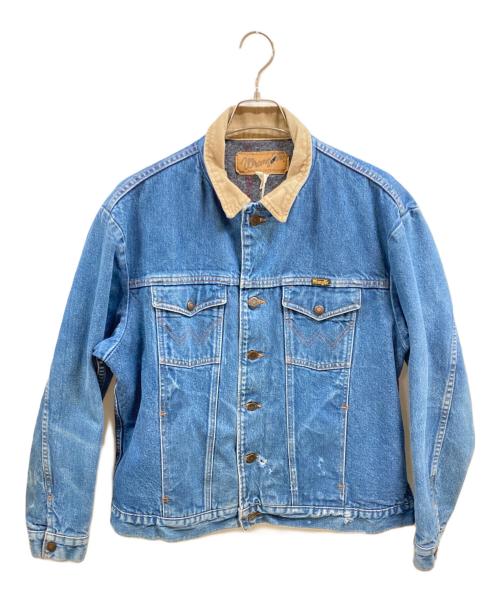 Wrangler（ラングラー）Wrangler (ラングラー) M-159裏地ブランケットデニムジャケット インディゴ サイズ:L相当の古着・服飾アイテム