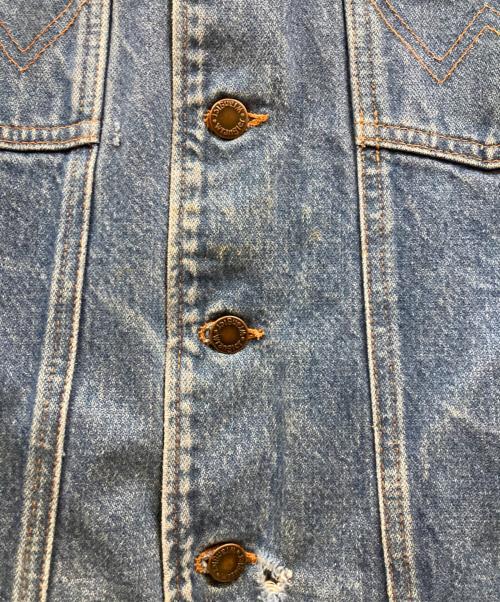 Wrangler（ラングラー）Wrangler (ラングラー) M-159裏地ブランケットデニムジャケット インディゴ サイズ:L相当の古着・服飾アイテム
