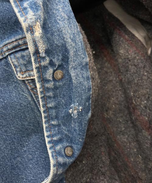 Wrangler（ラングラー）Wrangler (ラングラー) M-159裏地ブランケットデニムジャケット インディゴ サイズ:L相当の古着・服飾アイテム