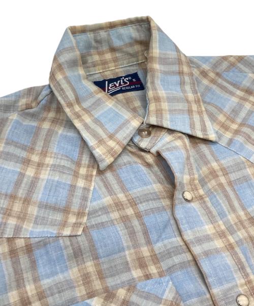 LEVI'S（リーバイス）LEVI'S (リーバイス) ウエスタンシャツ ベージュ サイズ:Sの古着・服飾アイテム