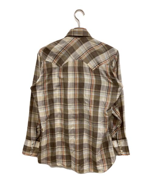 LEVI'S（リーバイス）LEVI'S (リーバイス) チェックシャツ ベージュ サイズ:Ｍの古着・服飾アイテム