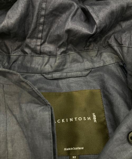 MACKINTOSH（マッキントッシュ）MACKINTOSH (マッキントッシュ) フーデットリネンコート ネイビー サイズ:32の古着・服飾アイテム