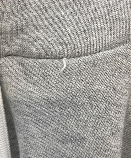 LACOSTE（ラコステ）LACOSTE (ラコステ) モノグラムレイヤードオーバルロゴスウェットフーディー グレー サイズ:3の古着・服飾アイテム