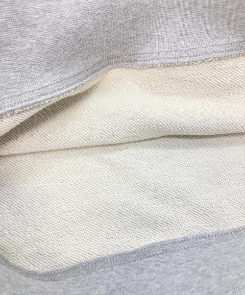 LACOSTE（ラコステ）LACOSTE (ラコステ) モノグラムレイヤードオーバルロゴスウェットフーディー グレー サイズ:3の古着・服飾アイテム