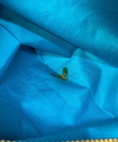 A.D.M.J.（エーディーエムジェイ）A.D.M.J. (エーディーエムジェイ) レザートートバッグ ブラウン×ゴールドの古着・服飾アイテム