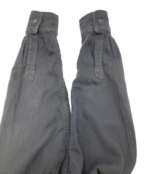 and wander（アンドワンダー）and wander (アンドワンダー) twill c/w LS shirt グレー サイズ:Sの古着・服飾アイテム