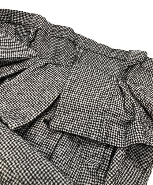 COMME des GARCONS COMME des GARCONS（コムデギャルソン コムデギャルソン）COMME des GARCONS COMME des GARCONS (コムデギャルソン コムデギャルソン) 千鳥柄ウールジャケット ホワイト×ブラック サイズ:XSの古着・服飾アイテム