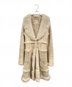 GRACE CONTINENTAL（グレースコンチネンタル）の古着「ムートンコート」｜ベージュ