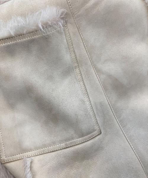 GRACE CONTINENTAL（（グレースコンチネンタル）GRACE CONTINENTAL (（グレースコンチネンタル) ムートンコート ベージュ サイズ:36の古着・服飾アイテム