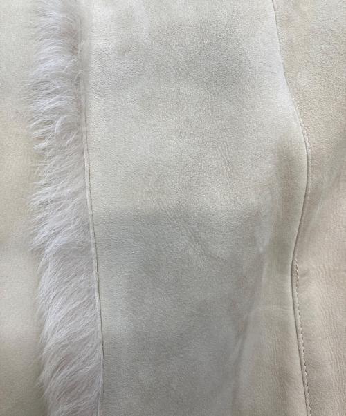 GRACE CONTINENTAL（（グレースコンチネンタル）GRACE CONTINENTAL (（グレースコンチネンタル) ムートンコート ベージュ サイズ:36の古着・服飾アイテム