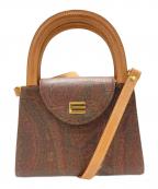 ETROエトロ）の古着「2WAYバッグ」｜ブラウン