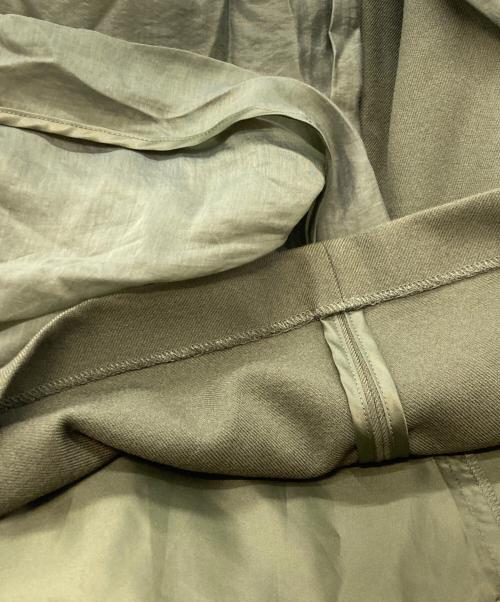 UN3D.（アンスリード）UN3D. (アンスリード) LAYERD COAT グリーン サイズ:Sの古着・服飾アイテム