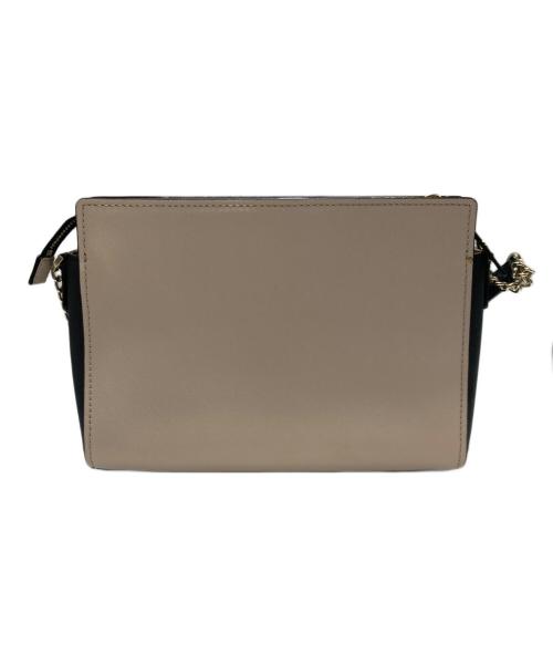 Kate Spade（ケイトスペード）Kate Spade (ケイトスペード) ショルダーバッグ ベージュ×ブラックの古着・服飾アイテム