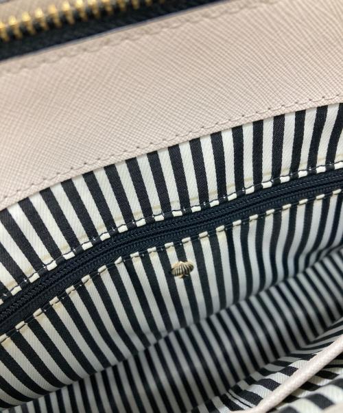 Kate Spade（ケイトスペード）Kate Spade (ケイトスペード) ショルダーバッグ ベージュ×ブラックの古着・服飾アイテム