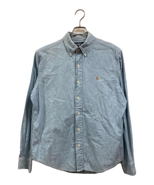 POLO RALPH LAUREN（ポロ・ラルフローレン）POLO RALPH LAUREN (ポロ・ラルフローレン) ボタンダウンシャツ インディゴ サイズ:Mの古着・服飾アイテム