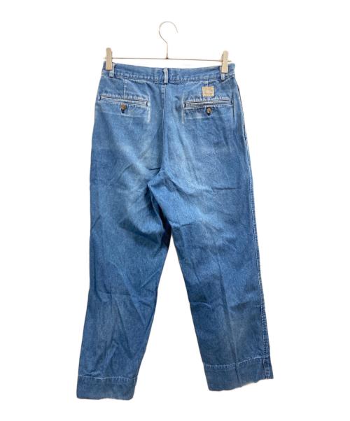 POLO RALPH LAUREN（ポロ・ラルフローレン）POLO RALPH LAUREN (ポロ・ラルフローレン) デニムポロチノパン インディゴ サイズ:170の古着・服飾アイテム