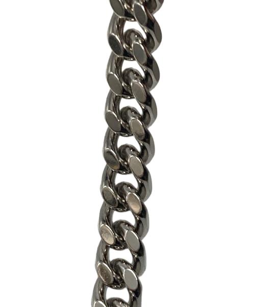 Saint Laurent Paris（サンローランパリ）Saint Laurent Paris (サンローランパリ) ENVOLOPE CHAIN WALLET　HPP3939531 グレーの古着・服飾アイテム