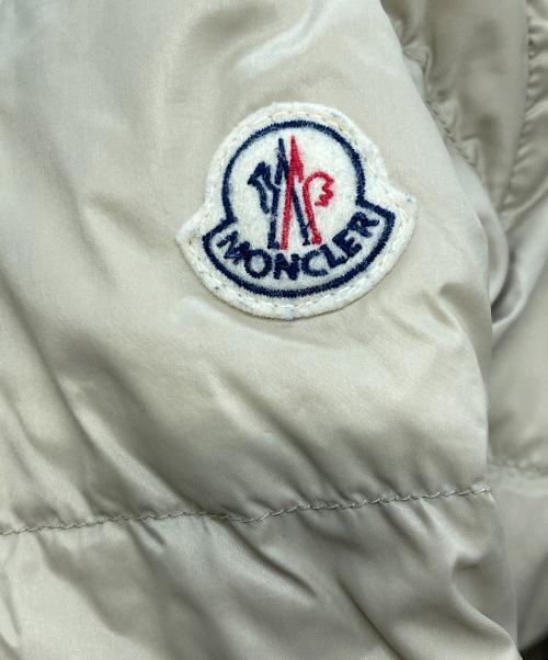 MONCLER（モンクレール）MONCLER (モンクレール) MESSINAダウンコート　49301/91/68959　モンクレール ベージュ サイズ:00の古着・服飾アイテム
