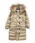 MONCLER（モンクレール）の古着「MESSINAダウンコート　49301/91/68959　モンクレール」｜ベージュ