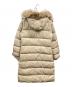 MONCLER (モンクレール) MESSINAダウンコート　49301/91/68959　モンクレール ベージュ サイズ:00：30000円