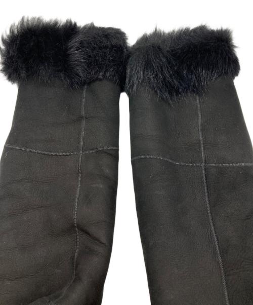 JOSEPH（ジョゼフ）JOSEPH (ジョゼフ) ラムレザームートンファーコート ブラック サイズ:Sの古着・服飾アイテム