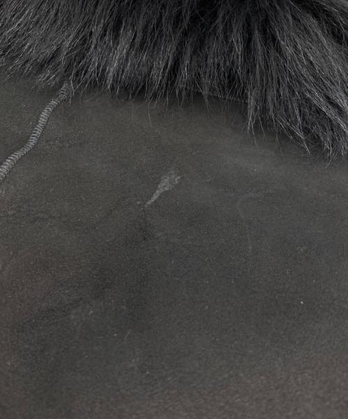 JOSEPH（ジョゼフ）JOSEPH (ジョゼフ) ラムレザームートンファーコート ブラック サイズ:Sの古着・服飾アイテム