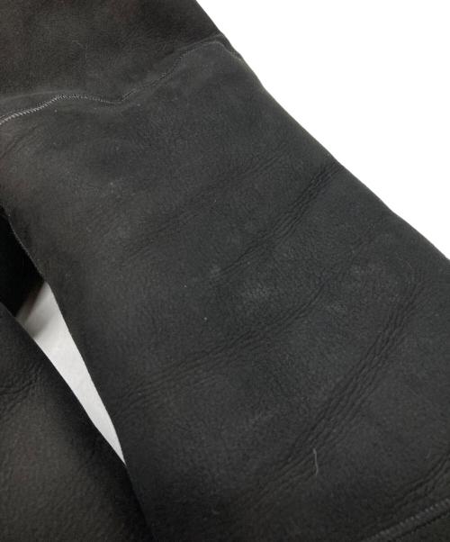 JOSEPH（ジョゼフ）JOSEPH (ジョゼフ) ラムレザームートンファーコート ブラック サイズ:Sの古着・服飾アイテム