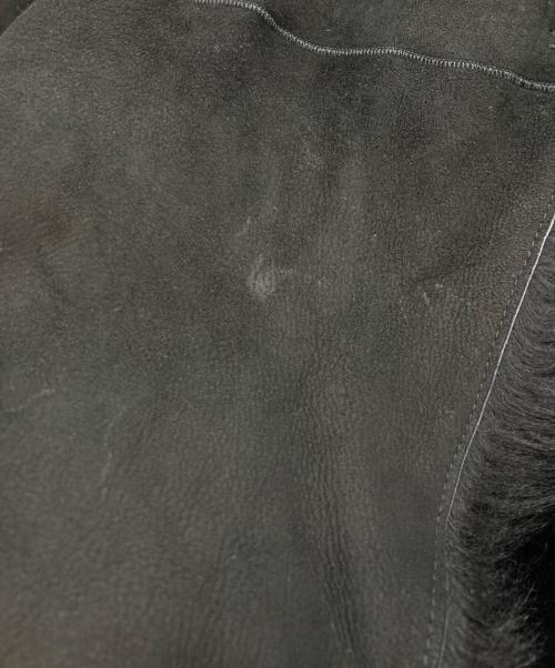 JOSEPH（ジョゼフ）JOSEPH (ジョゼフ) ラムレザームートンファーコート ブラック サイズ:Sの古着・服飾アイテム