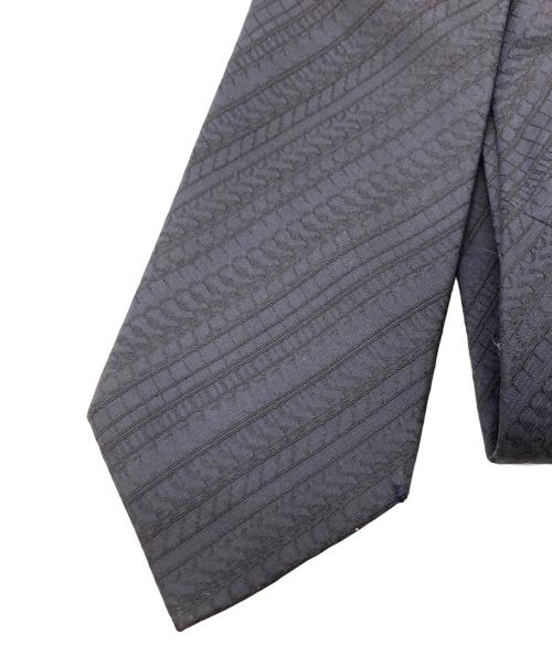 Jean Paul GAULTIER（ジャンポールゴルチェ）Jean Paul GAULTIER (ジャンポールゴルチェ) ネクタイ ネイビー×ブラック サイズ:表記なしの古着・服飾アイテム