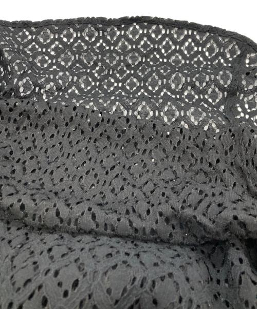 Lily Brown（リリーブラウン）Lily Brown (リリーブラウン) KEITA MARUYAMA (ケイタマルヤマ) レースチャイナワンピース ブラック×グリーン サイズ:1 未使用品の古着・服飾アイテム