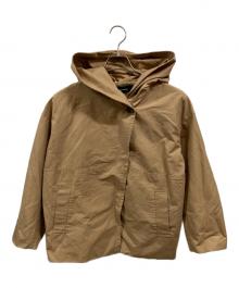 JOURNAL STANDARD（ジャーナルスタンダード）の古着「グログランフードコート」｜ベージュ