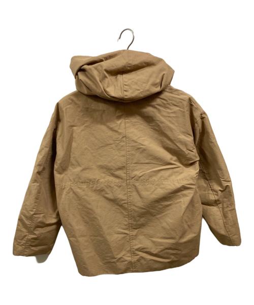 JOURNAL STANDARD（ジャーナルスタンダード）JOURNAL STANDARD (ジャーナルスタンダード) グログランフードコート ベージュ サイズ:36の古着・服飾アイテム