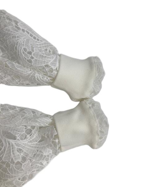 ANAYI（アナイ）ANAYI (アナイ) レースカーディガン ホワイト サイズ:38の古着・服飾アイテム