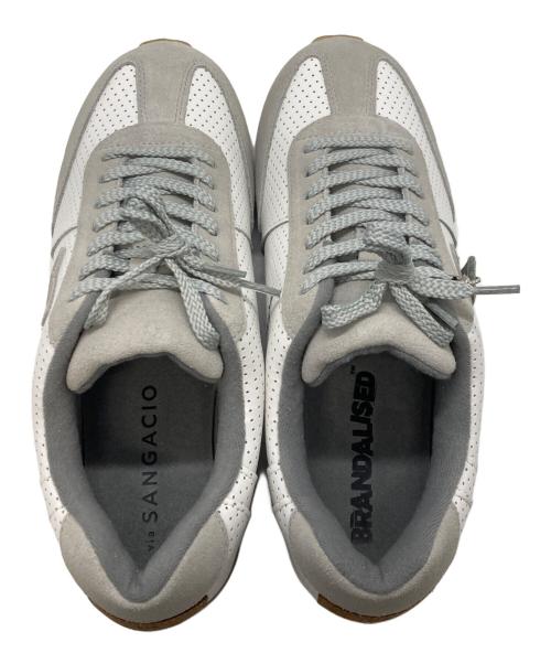 Sangacio（サンガッチョ）Sangacio (サンガッチョ) ローカットスニーカー グレー サイズ:27cmの古着・服飾アイテム