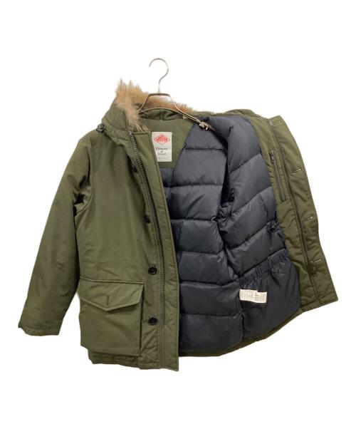 DANTON（ダントン）DANTON (ダントン) ファー付ダウンジャケット カーキ サイズ:38の古着・服飾アイテム