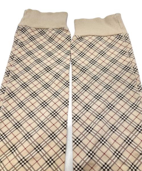 BURBERRY BLUE LABEL（バーバリー ブルー レーベル）BURBERRY BLUE LABEL (バーバリー ブルー レーベル) ノヴァチェック柄スウェット ベージュ サイズ:Ｍの古着・服飾アイテム