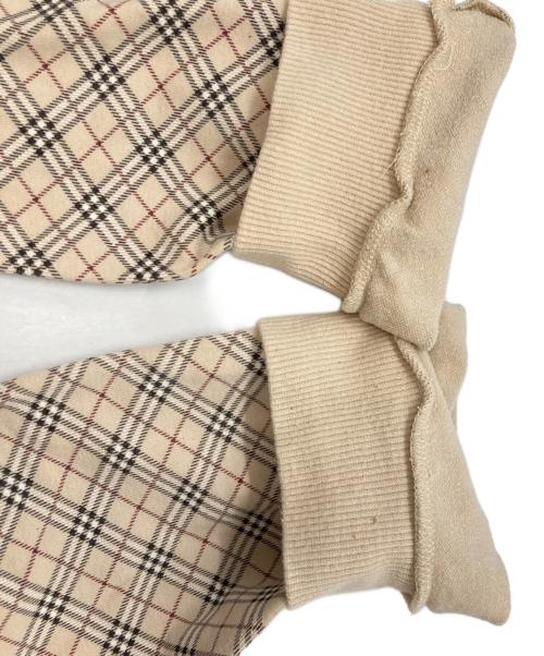 BURBERRY BLUE LABEL（バーバリー ブルー レーベル）BURBERRY BLUE LABEL (バーバリー ブルー レーベル) ノヴァチェック柄スウェット ベージュ サイズ:Ｍの古着・服飾アイテム