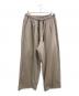 ANCELLM（アンセルム）の古着「2TUCK SWEAT PANTS」｜ベージュ