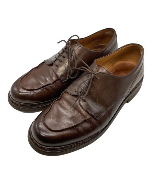 berwick（バーウィック）berwick (バーウィック) レザーシューズ　107287 4477 ブラウン サイズ:SIZE9の古着・服飾アイテム