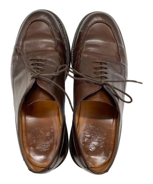 berwick（バーウィック）berwick (バーウィック) レザーシューズ　107287 4477 ブラウン サイズ:SIZE9の古着・服飾アイテム