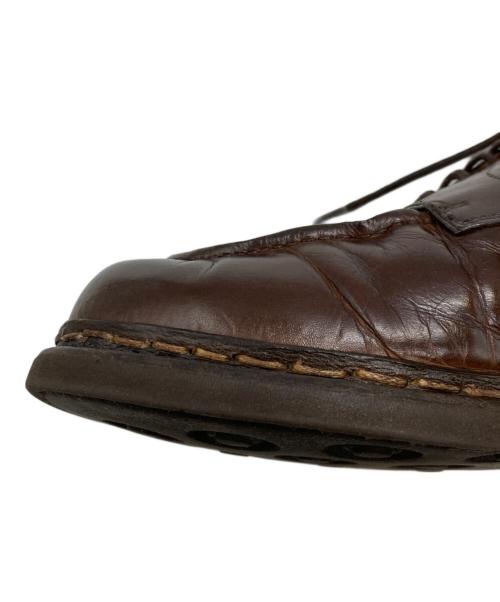 berwick（バーウィック）berwick (バーウィック) レザーシューズ　107287 4477 ブラウン サイズ:SIZE9の古着・服飾アイテム
