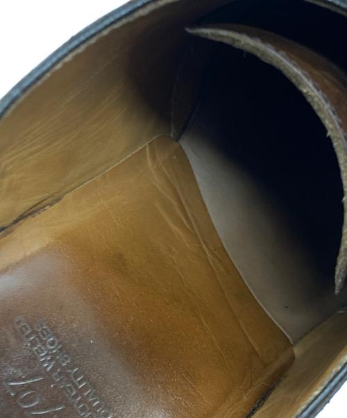 berwick（バーウィック）berwick (バーウィック) レザーシューズ　107287 4477 ブラウン サイズ:SIZE9の古着・服飾アイテム