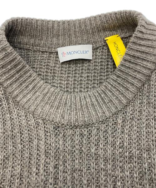 HYKE（ハイク）HYKE (ハイク) MONCLER (モンクレール) GILET TRICOT ブラウン サイズ:4の古着・服飾アイテム