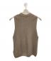 HYKE (ハイク) MONCLER (モンクレール) GILET TRICOT ブラウン サイズ:4：24000円
